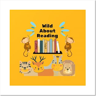 Wild About Reading Posters and Art